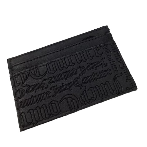 JUICY COUTURE Black Logo Backpack Cardcase Gold Keychain Boxed Gift Set - Picture 9 of 13